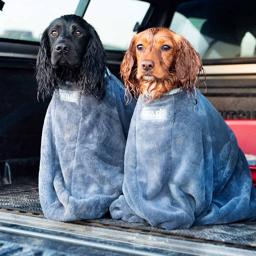 Henry Wag Dog Drying Bag Torkpåse för hunden i Microfiber